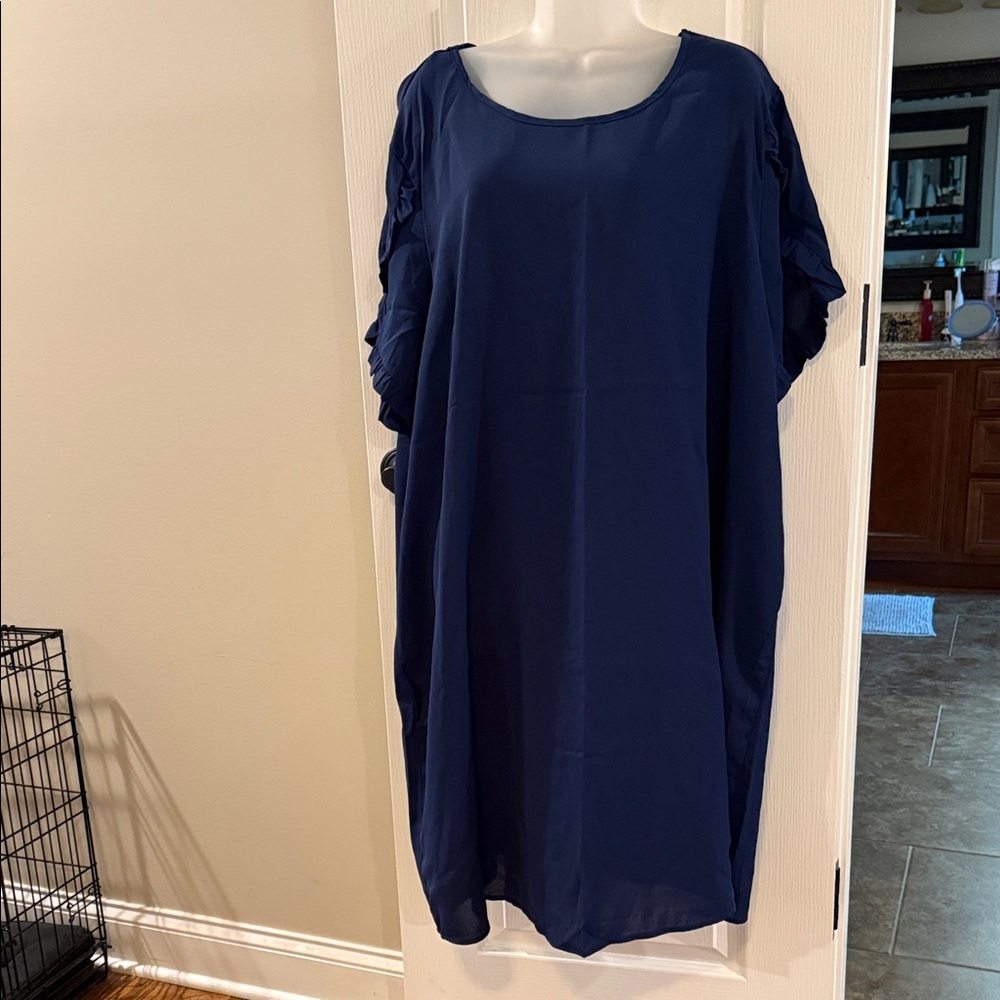 SHEIN Curve Navy Blue Garment